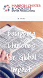 Mobile Screenshot of mccbaptists.org